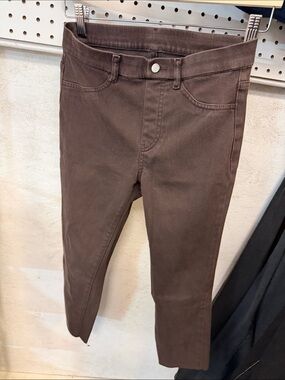 Uniqlo Heattech Women's Dark Brown Ankle Skinny Jeans